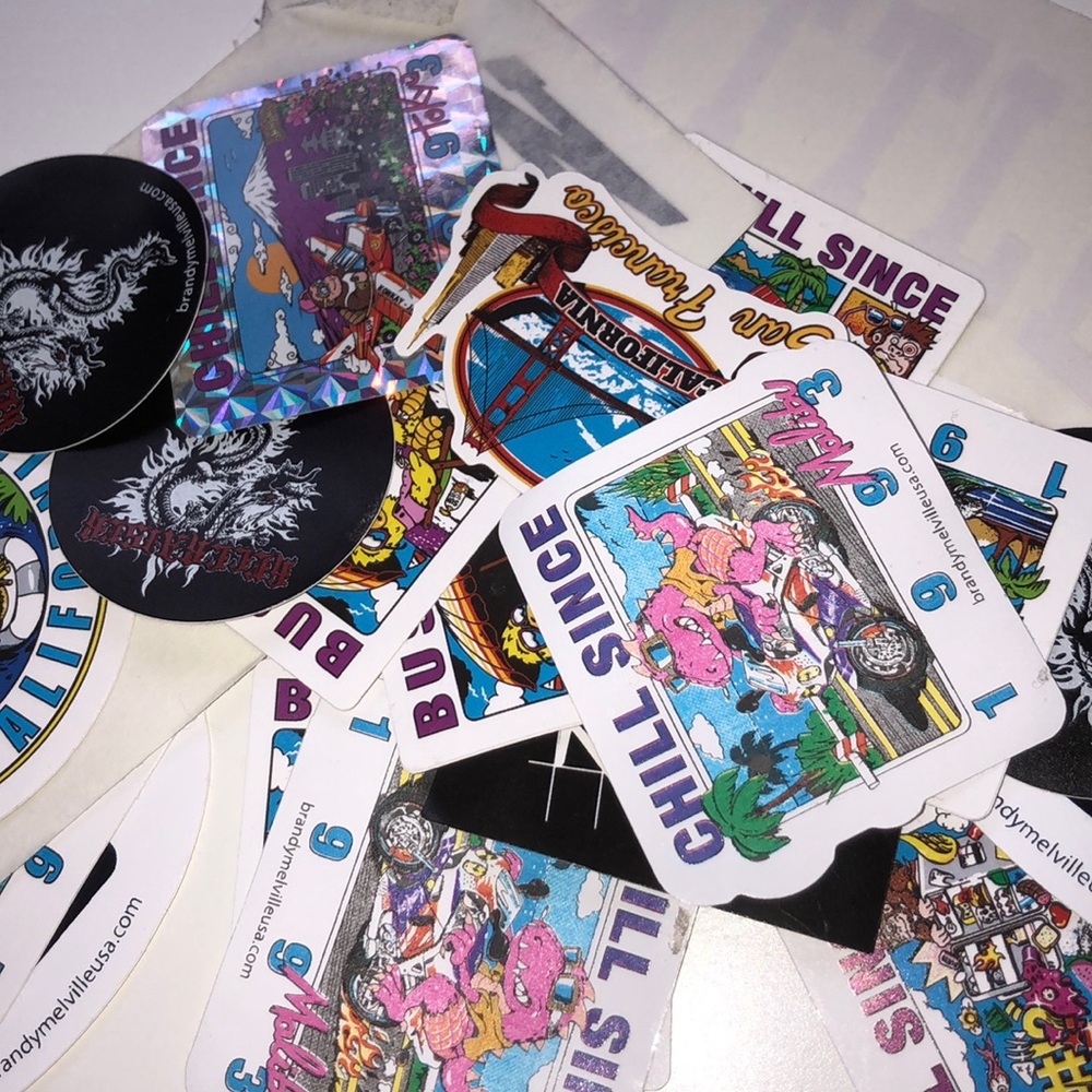 brandy melville stickers